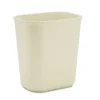 Rubbermaid Commercial 3.5 gal. Fiberglass Wastebasket - Beige