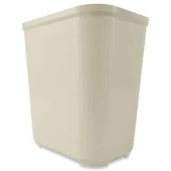Rubbermaid Commercial 7 gal. Fiberglass Wastebasket - Beige
