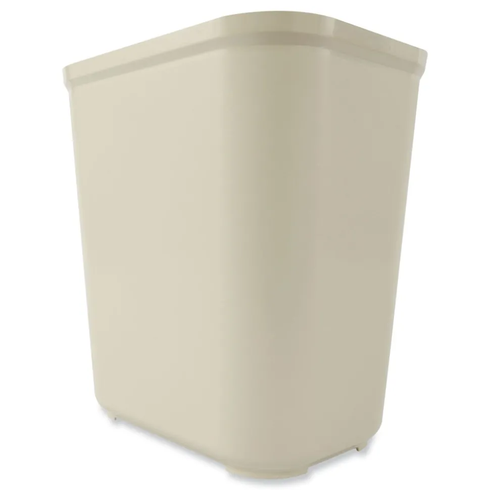 Rubbermaid Commercial 7 gal. Fiberglass Wastebasket - Beige