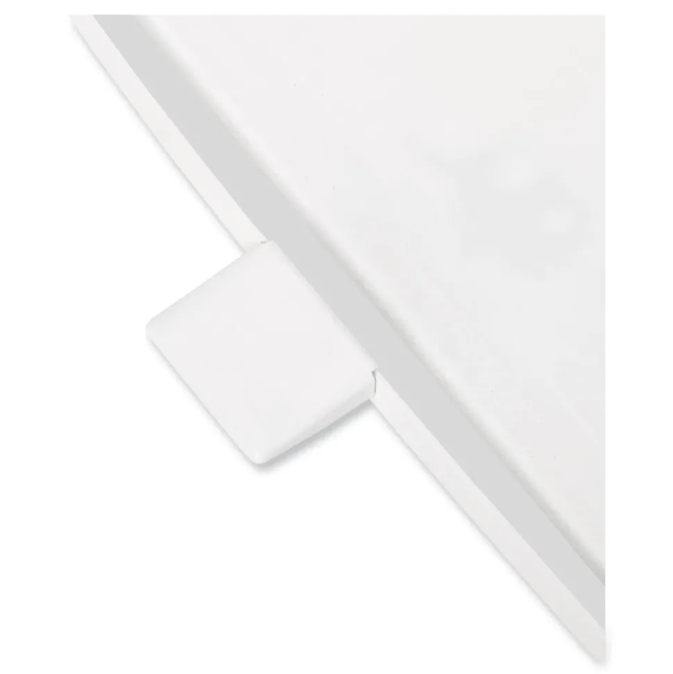 Rubbermaid Commercial 13 gal. Defenders Heavy-Duty Steel Step Can - White