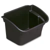 Rubbermaid Commercial 4 Gallon Utility Bin (Black)
