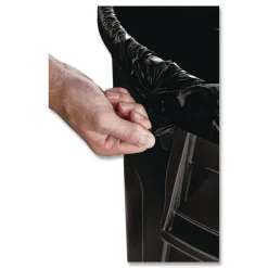 Rubbermaid Commercial 44 gal. Vented Round Plastic Brute Container - Black