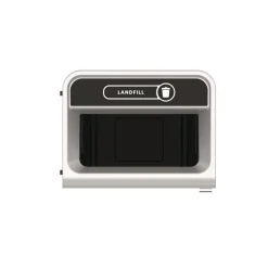 Rubbermaid Commercial 33 Gallon Landfill Configure Indoor Recycling Waste Receptacle - Gray