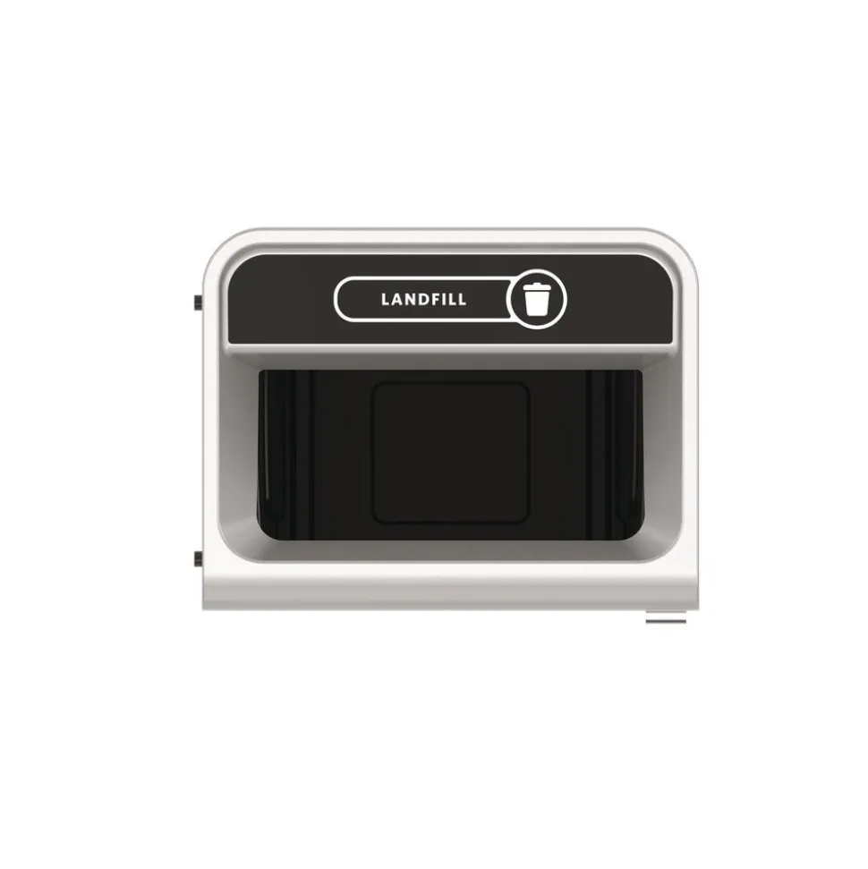 Rubbermaid Commercial 33 Gallon Landfill Configure Indoor Recycling Waste Receptacle - Gray