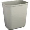 Rubbermaid Commercial 7 gal. Fiberglass Wastebasket - Gray