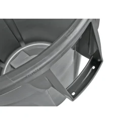 Rubbermaid Commercial 10 gal. Vented Round Plastic Brute Container - Gray