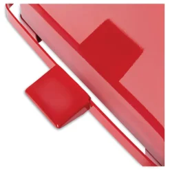 Rubbermaid Commercial 4 gal. Defenders Heavy-Duty Steel Step Can - Red