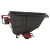 Rubbermaid Commercial 101 gal 850 lb Capacity Plastic Motorized Roto Tilt Truck - Black