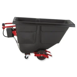 Rubbermaid Commercial 101 gal 850 lb Capacity Plastic Motorized Roto Tilt Truck - Black
