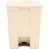 Rubbermaid Commercial 23 Gallon Polyethylene Step-On Receptacle - Beige