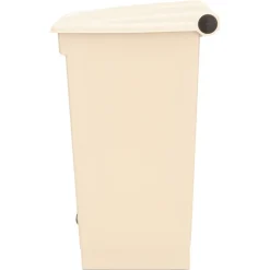 Rubbermaid Commercial 23 Gallon Polyethylene Step-On Receptacle - Beige