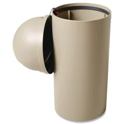 Rubbermaid Commercial 15 gal. Marshal Classic Plastic Container - Beige