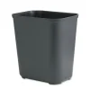 Rubbermaid Commercial 7 gal. Fiberglass Wastebasket - Black