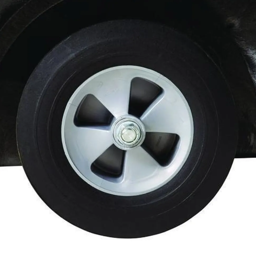 Rubbermaid Commercial 151 Gallon 1000 lbs. Capacity Plastic Structural Foam Tilt Truck - Black