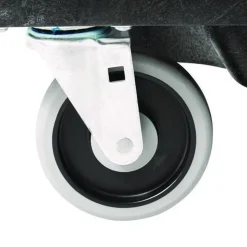 Rubbermaid Commercial 151 Gallon 1000 lbs. Capacity Plastic Structural Foam Tilt Truck - Black