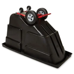 Rubbermaid Commercial 202 gal. 450 lbs. Capacity Plastic Rotomolded Tilt Truck - Black