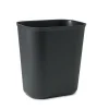 Rubbermaid Commercial 3.5 gal. Fiberglass Wastebasket - Black