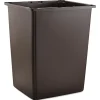 Rubbermaid Commercial 56 gal. Plastic Glutton Container - Brown