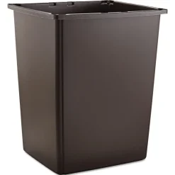 Rubbermaid Commercial 56 gal. Plastic Glutton Container - Brown