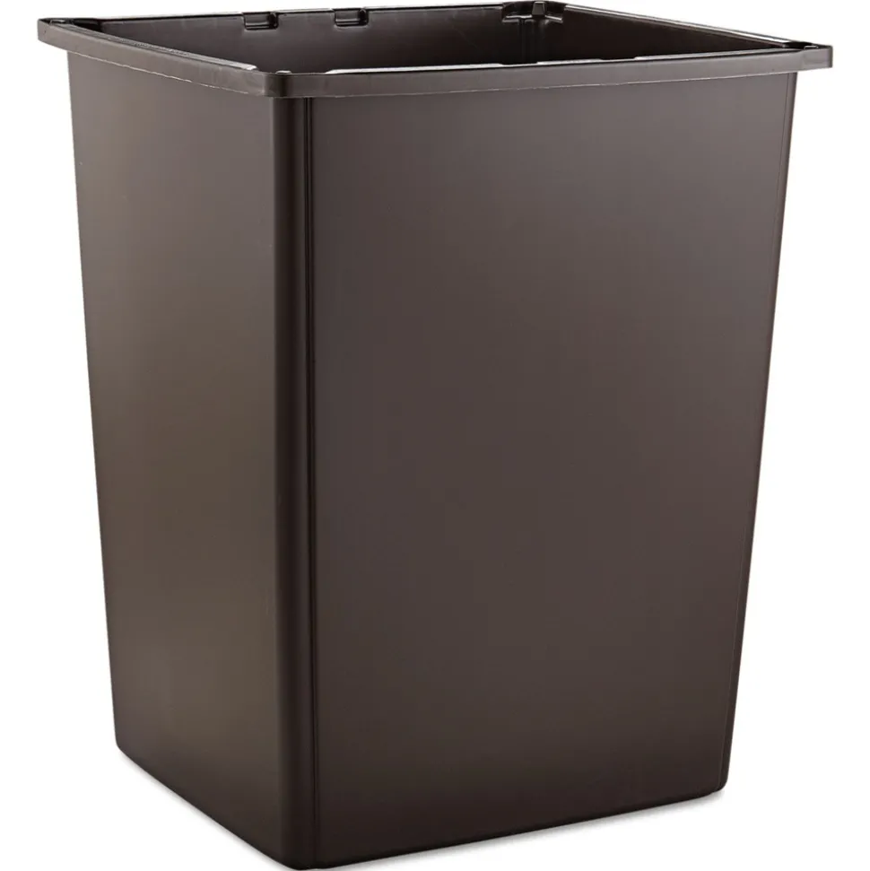 Rubbermaid Commercial 56 gal. Plastic Glutton Container - Brown
