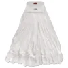 Rubbermaid Commercial 5 in. Headband Nonwoven Fiber #24 Disposable Mop - White