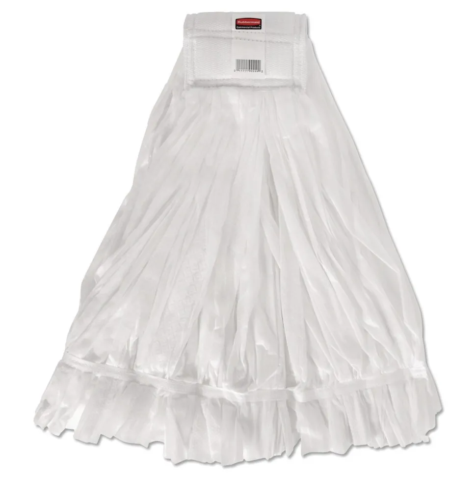 Rubbermaid Commercial 5 in. Headband Nonwoven Fiber #24 Disposable Mop - White