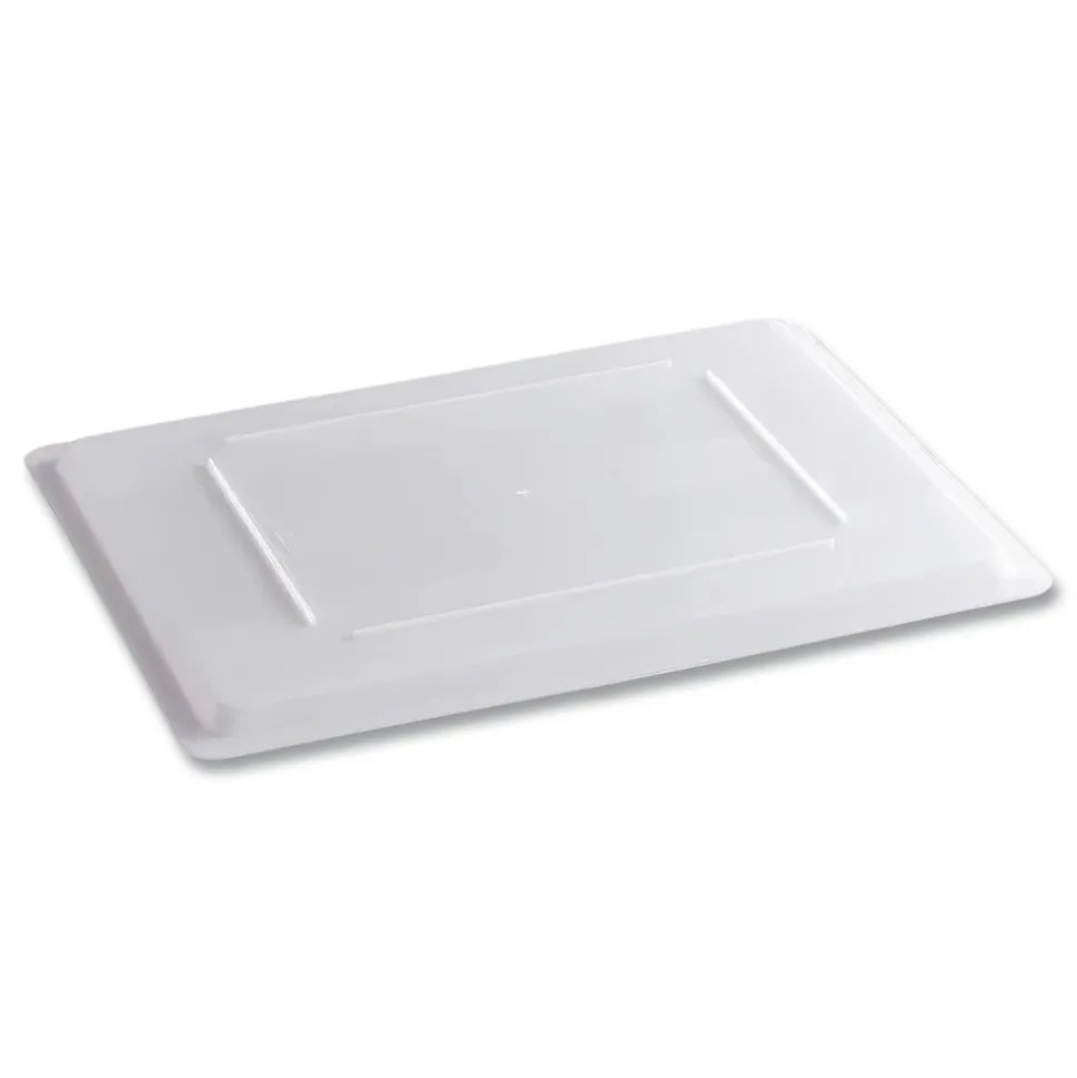 Rubbermaid Commercial 26 in. x 18 in. Food/Tote Box Lids - White