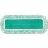 Rubbermaid Commercial 18 in. Microfiber Dust Pad with Fringe - Green