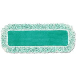 Rubbermaid Commercial 18 in. Microfiber Dust Pad with Fringe - Green
