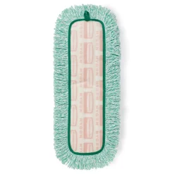 Rubbermaid Commercial 18 in. Microfiber Dust Pad with Fringe - Green