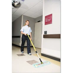 Rubbermaid Commercial 18 in. Microfiber Dust Pad with Fringe - Green