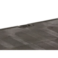 Rubbermaid Commercial 24 in. x 48 in. x 7 in. 2000 lbs. Capacity Platform Truck - Black