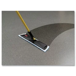Rubbermaid Commercial 18 in. Economy Microfiber Wet Mopping Pad - Blue