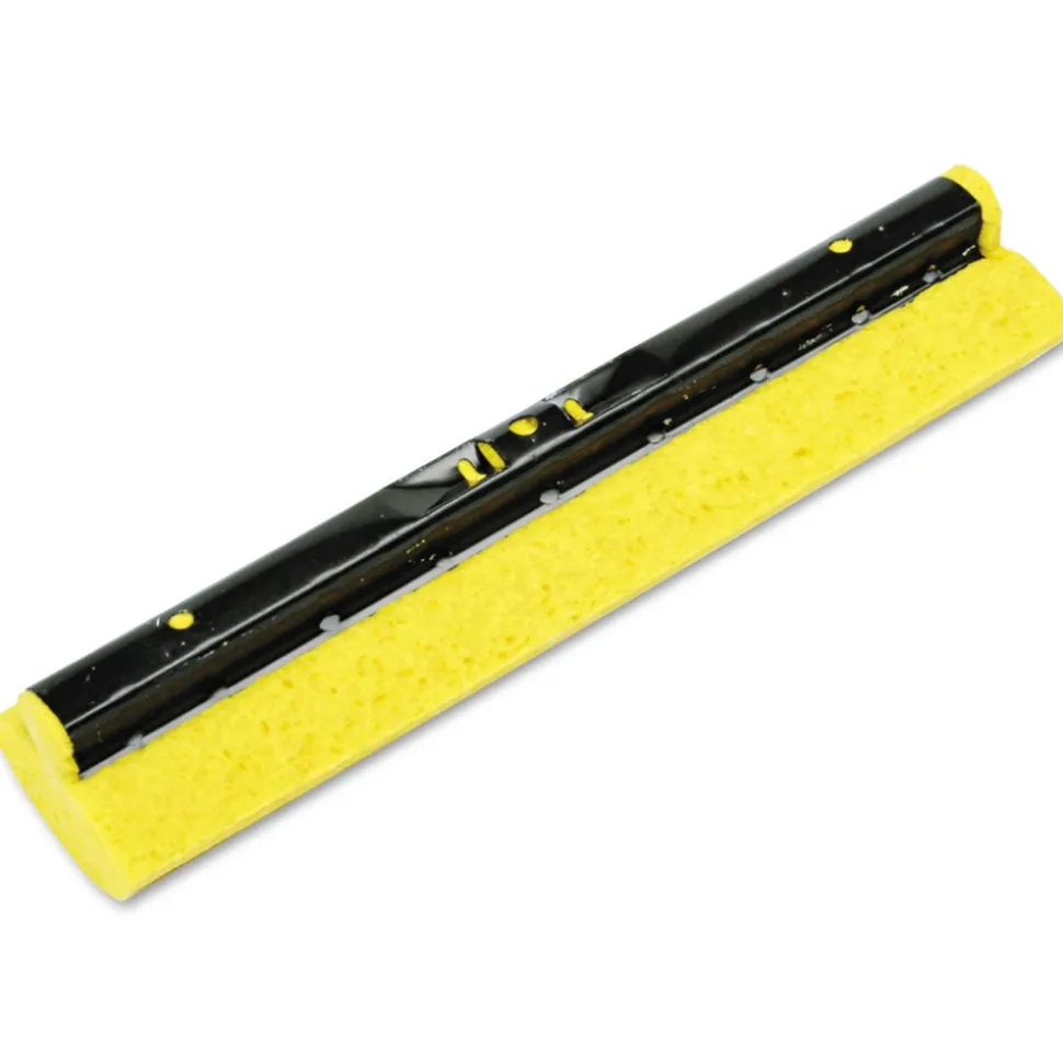 Rubbermaid Commercial 12 in. Sponge Mop Head Refill for Steel Roller - Yellow