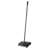 Rubbermaid Commercial 44 in. Handle Brushless Mechanical Sweeper - Black/Yellow
