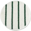 Rubbermaid Commercial 19 in. Diameter Low Profile Scrub-Strip Carpet Bonnet - White/Green