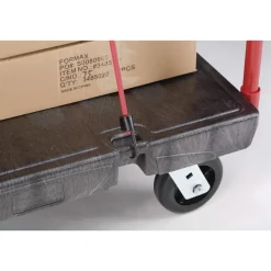 Rubbermaid Commercial 24 in. x 36 in. 1000 lbs. Capacity Heavy-Duty Platform Truck Cart - Black