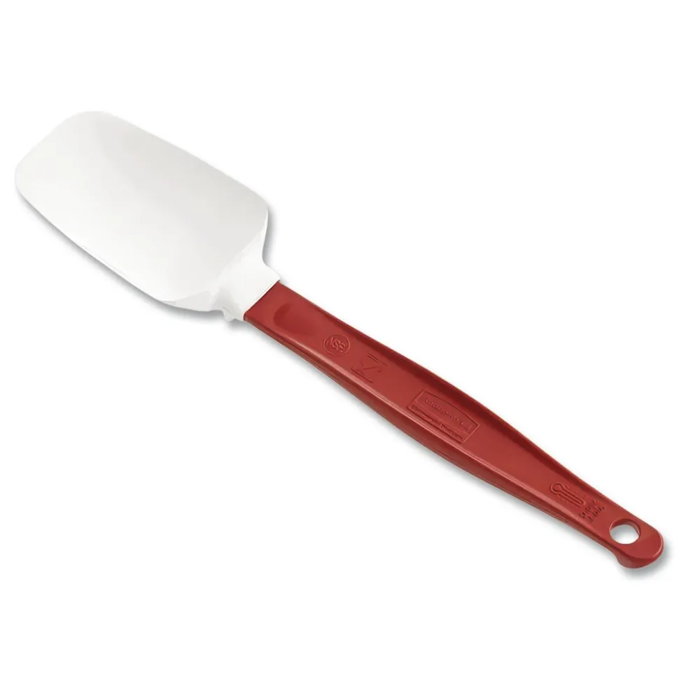 Rubbermaid Commercial 13.5 in. High Heat Spoon Scraper - Red