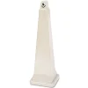 Rubbermaid Commercial 12.25 in. x 39.75 in. 1 gal. GroundsKeeper Pyramid Cigarette Waste Collector - Beige