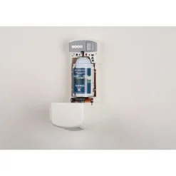 Rubbermaid Commercial 3.6 in. x 4.33 in. x 8.75 in. TC Microburst 9000 LCD Odor Control System - White