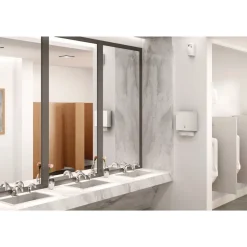 Rubbermaid Commercial 3.6 in. x 4.33 in. x 8.75 in. TC Microburst 9000 LCD Odor Control System - White