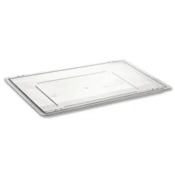 Rubbermaid Commercial 26 in. x 18 in. Food/Tote Box Lids - Clear