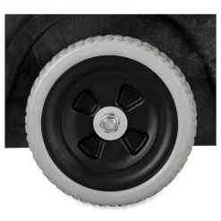 Rubbermaid Commercial 450 lbs. Capacity Rectangular Structural Foam Tilt Truck - Black