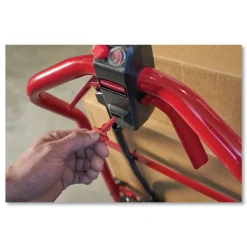 Rubbermaid Commercial 0.5 mph to 3 mph DC Motor 60 V Lithium-Ion Battery Motorized Kit for 24 in. x 48 in. Platform Trucks - Medium Black/Red