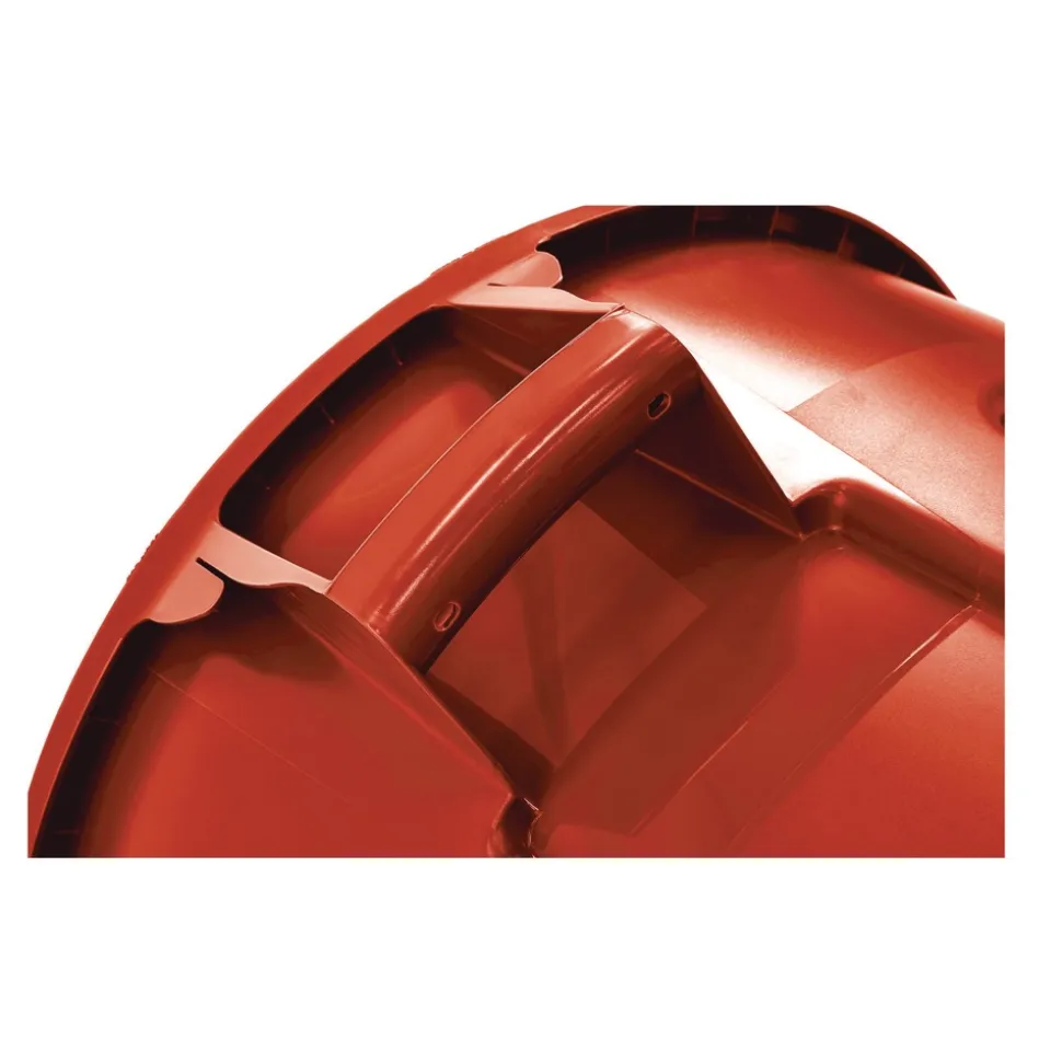 Rubbermaid Commercial BRUTE 44 Gallon Vented Plastic Round Container - Red