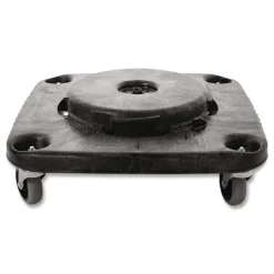Rubbermaid Commercial BRUTE Square 300 lbs. Capacity Trash Can Dolly - Black