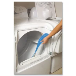 Rubbermaid Commercial Economy 18 in. Microfiber Wet Mopping Pads - Blue (12/Carton)