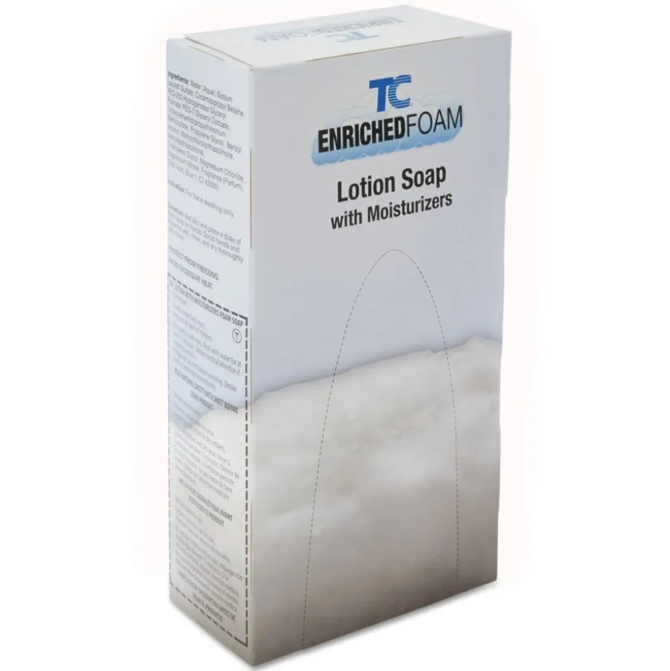 Rubbermaid Commercial FG450019 800 mL Moisturizing Foam Soap Refills - Citrus Scent (6/Carton)