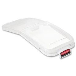 Rubbermaid Commercial FG9F7700CLR Prosave 29 in. x 12.13 in. x 1.9 in. Bin Lid and Scoop Replacement - Clear