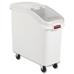 Rubbermaid Commercial FG9F7700CLR Prosave 29 in. x 12.13 in. x 1.9 in. Bin Lid and Scoop Replacement - Clear